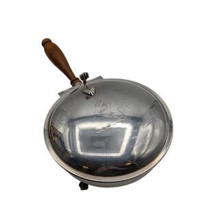 Vintage 1940s The Sheffield Silver Co. USA Silent Butler Table Crumb Catcher